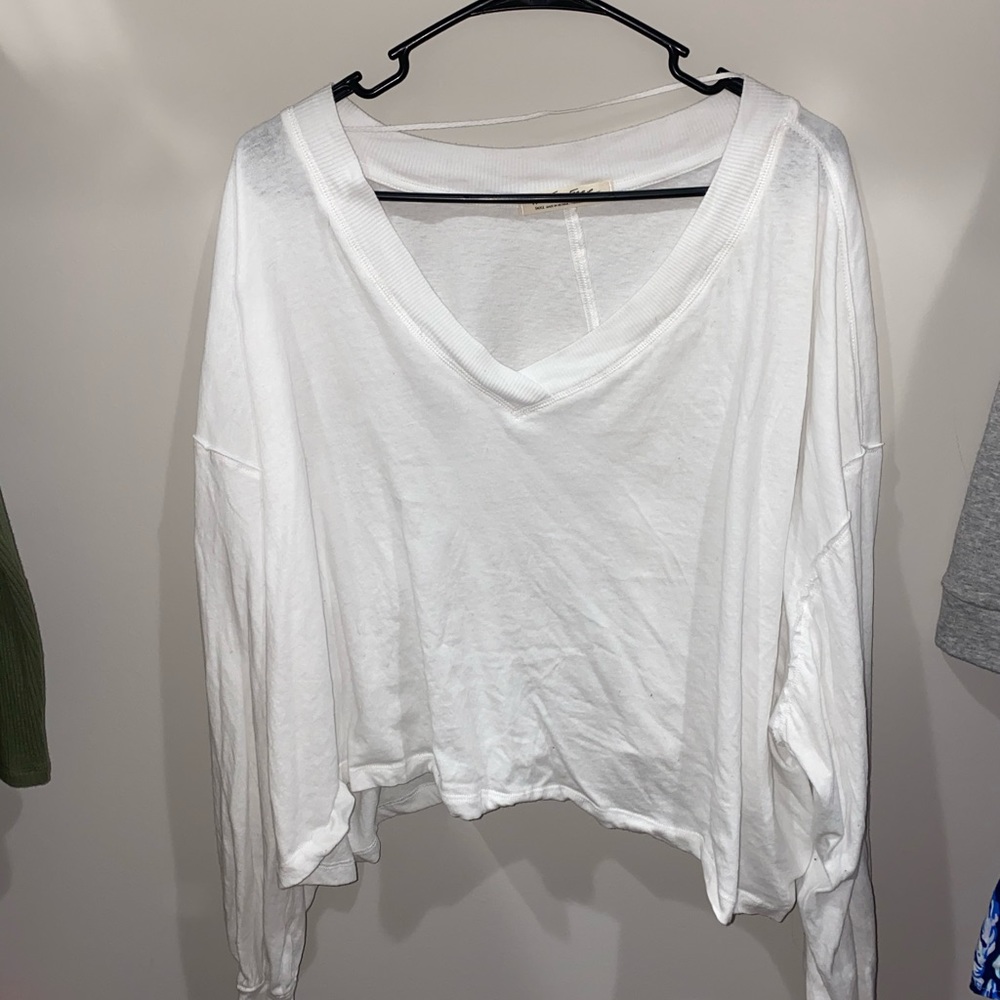 Free people long sleeve shirt